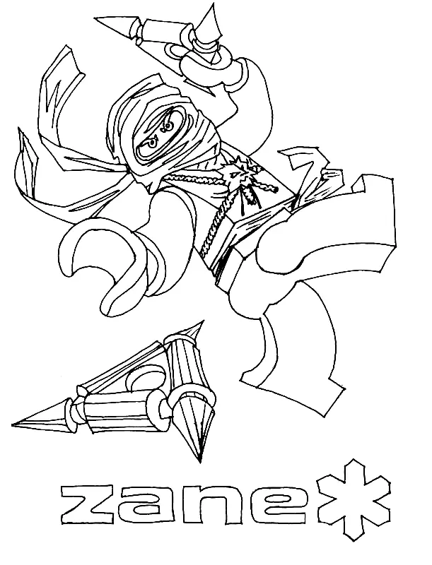 Ninjago Coloring Pages 58