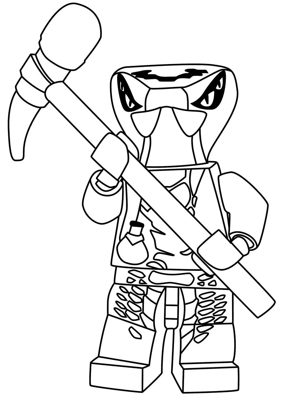 Ninjago Coloring Pages 6