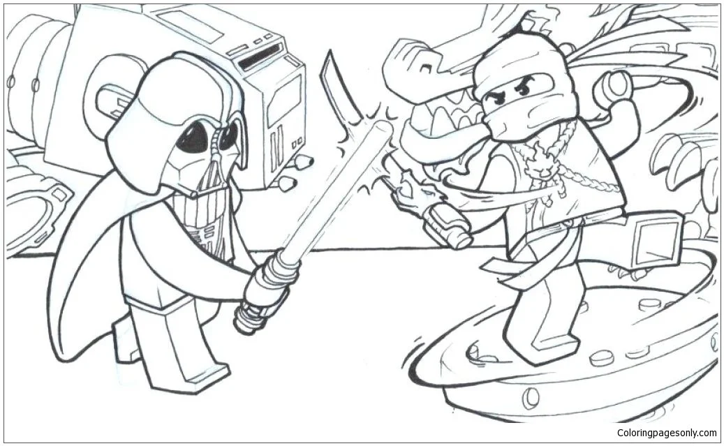 Ninjago Coloring Pages 65