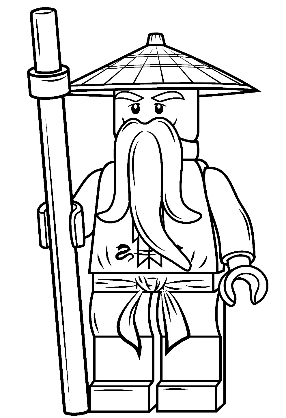 Ninjago Coloring Pages 7