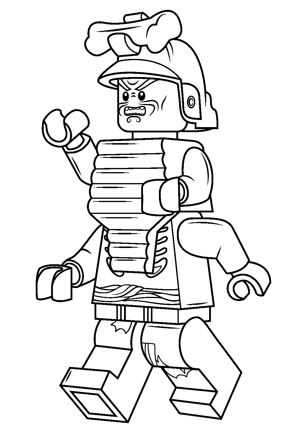 Ninjago Coloring Pages 9