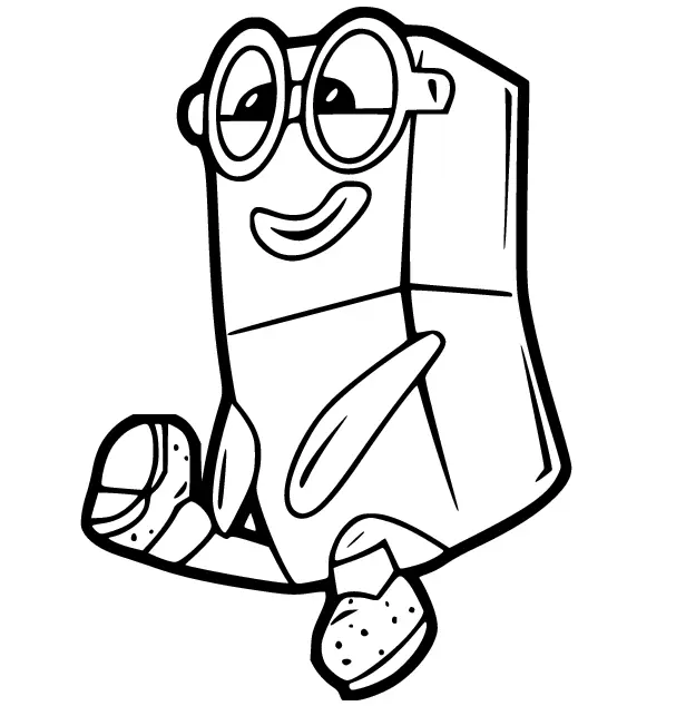 Desenhos de Numberblocks Para Colorir 43