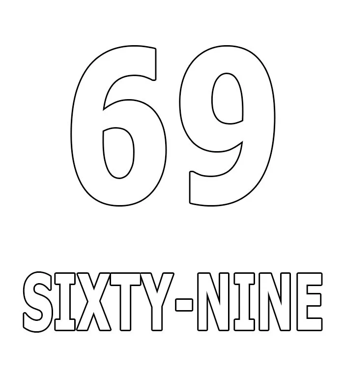 Numbers Coloring Pages 19