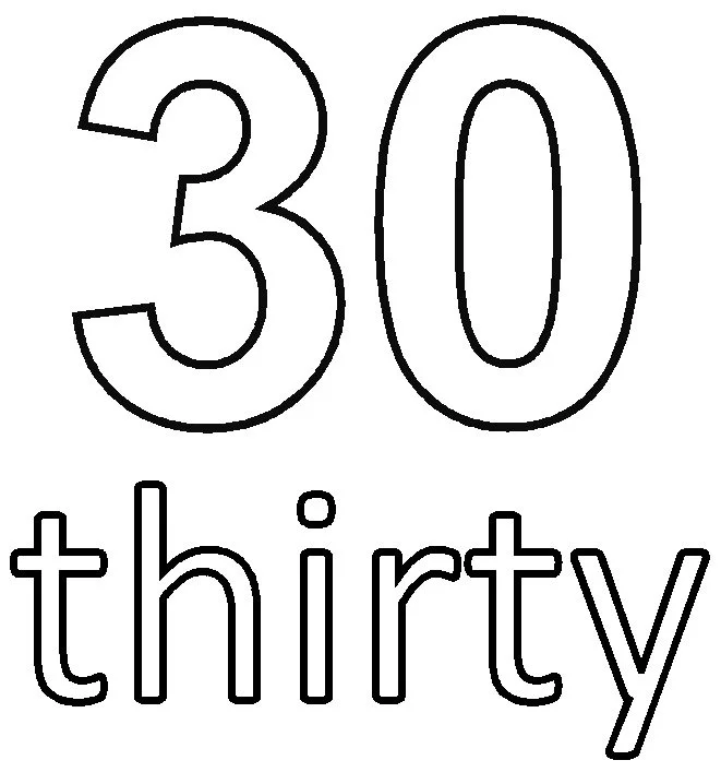 Numbers Coloring Pages 2