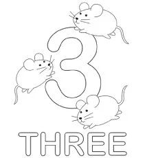 Numbers Coloring Pages 43