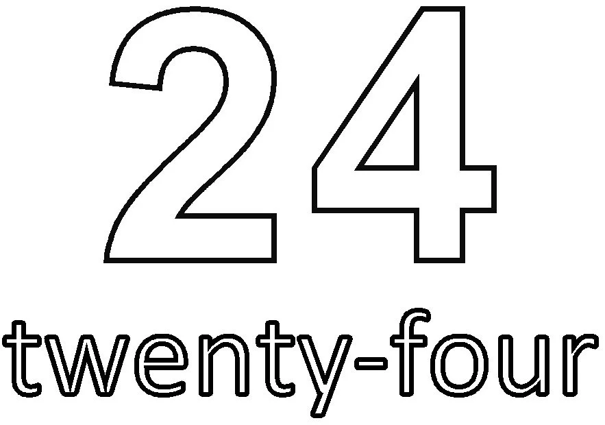 Numbers Coloring Pages 5