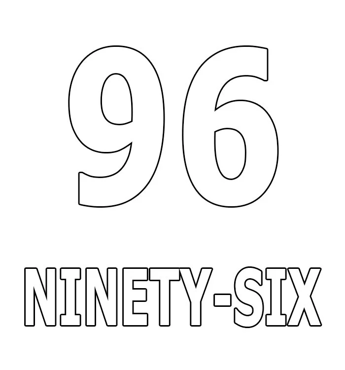 Numbers Coloring Pages 51