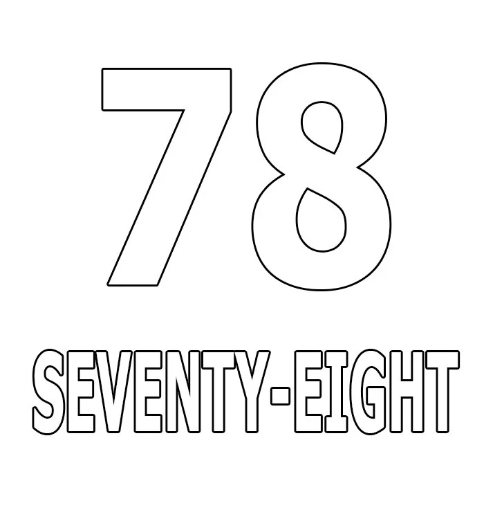 Numbers Coloring Pages 55