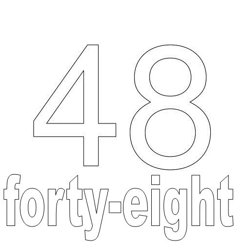 Numbers Coloring Pages 67