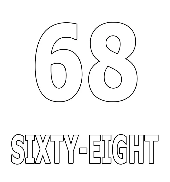 Numbers Coloring Pages 73