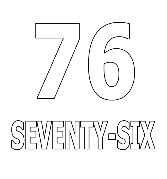 Numbers Coloring Pages 81