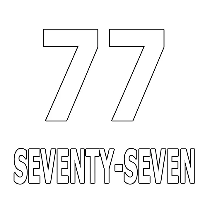 Numbers Coloring Pages 91