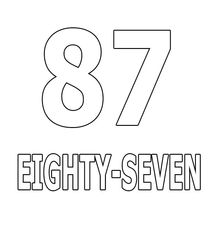 Numbers Coloring Pages 94
