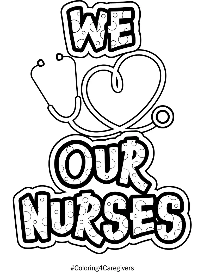 Nurse Coloring Pages 10