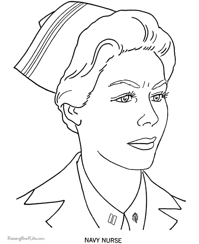 Nurse Coloring Pages 19
