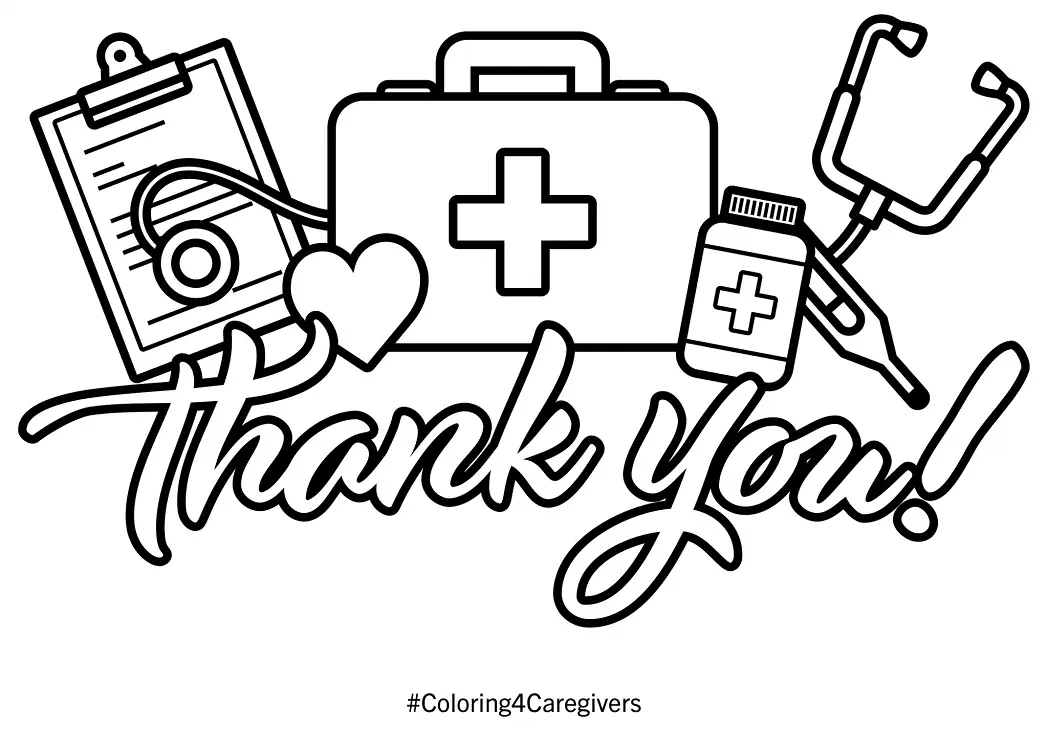 Nurse Coloring Pages 2