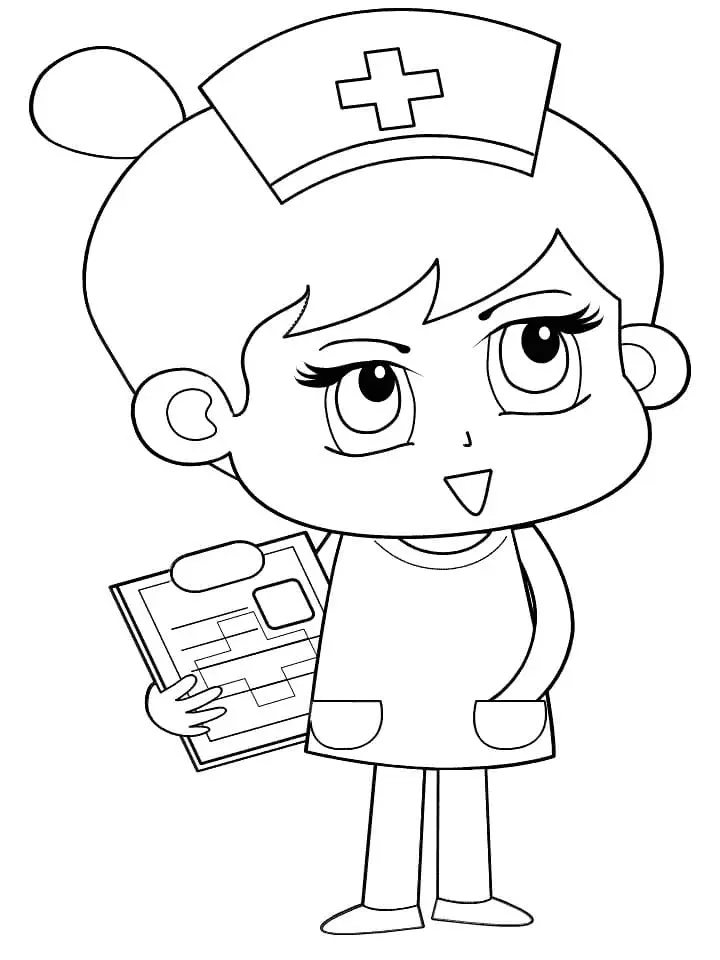Nurse Coloring Pages 22