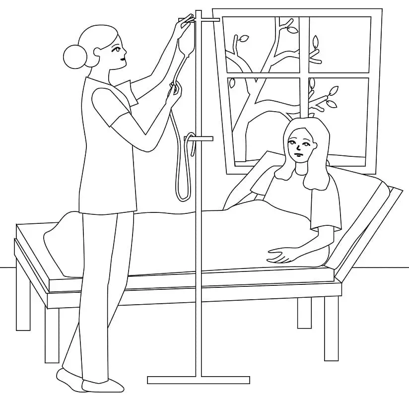 Nurse Coloring Pages 25