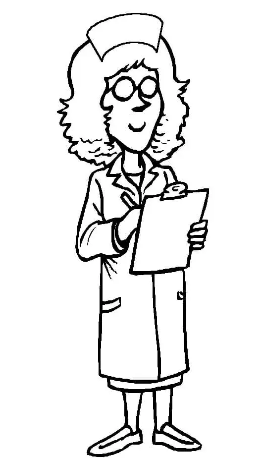 Nurse Coloring Pages 50
