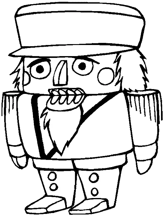 Nussknacker Ausmalbilder 23
