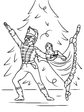 Nussknacker Ausmalbilder 6