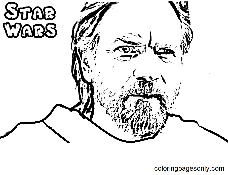 Desenhos de Obi Wan Kenobi Para Colorir 11
