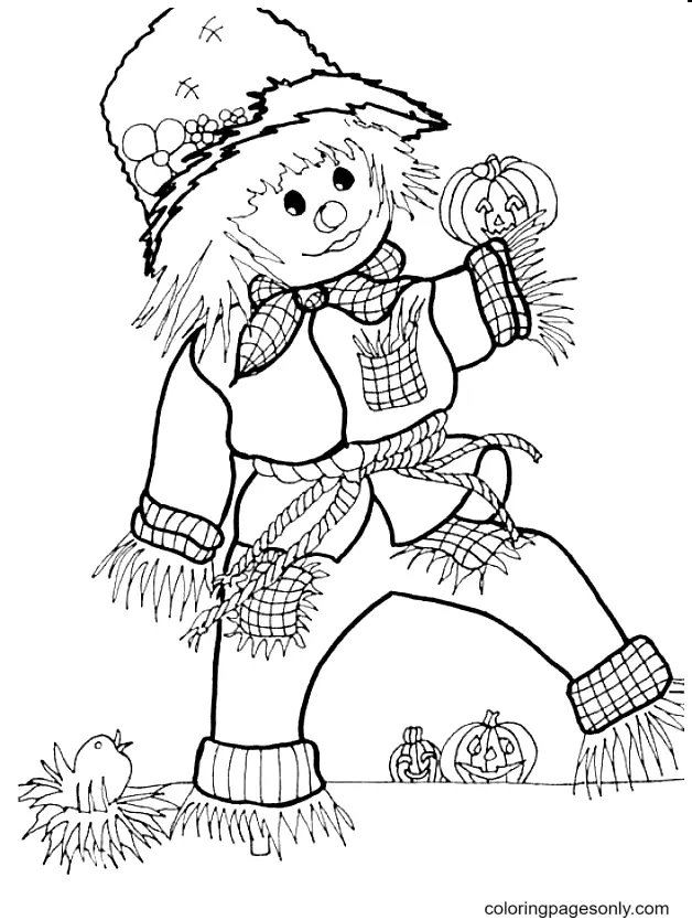 October Coloring Pages 10