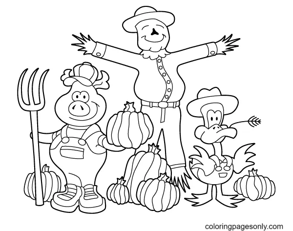 October Coloring Pages 14