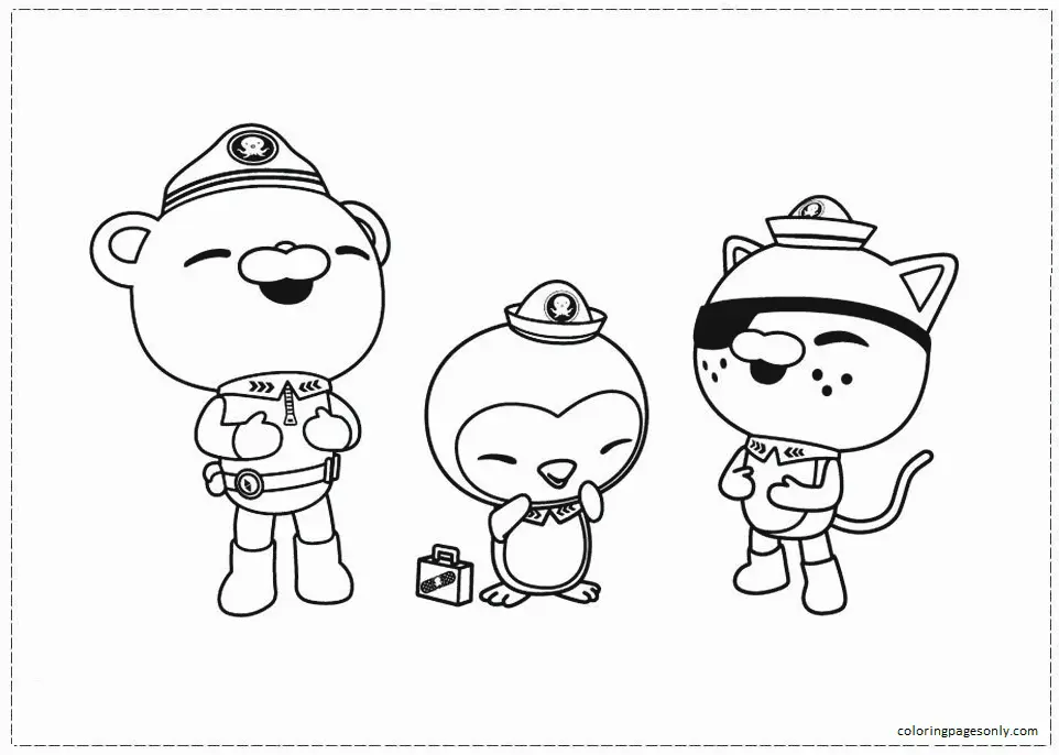 Desenhos de Octonautas Para Colorir 33