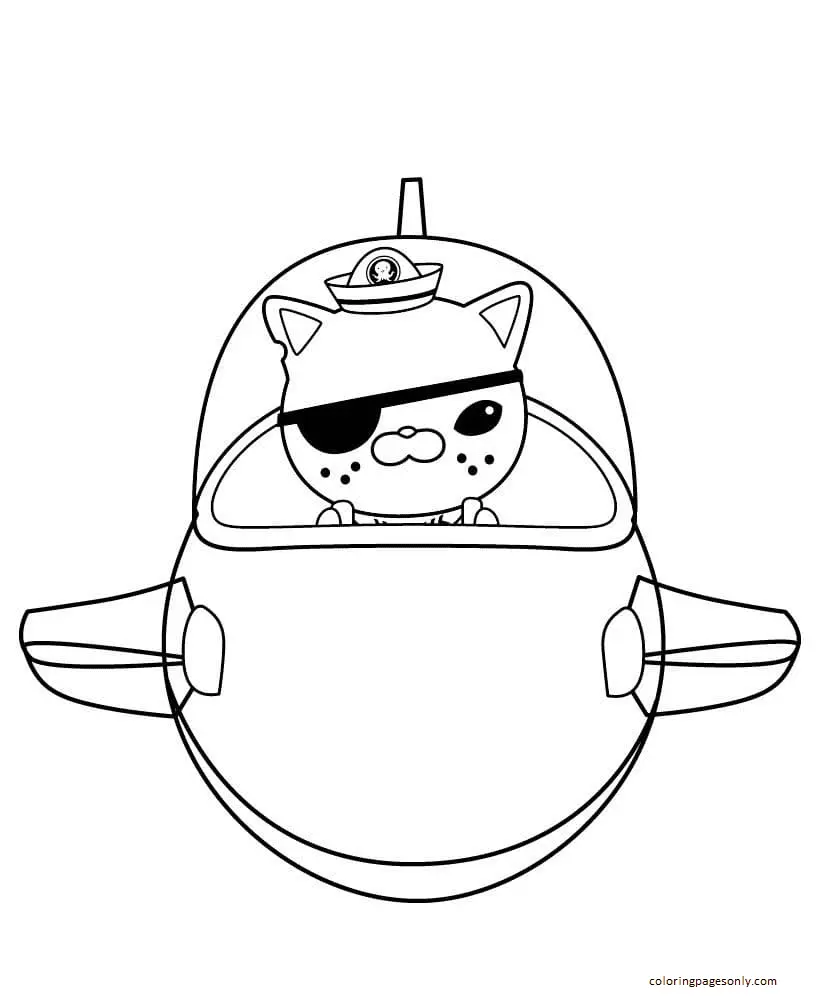 Desenhos de Octonautas Para Colorir 35