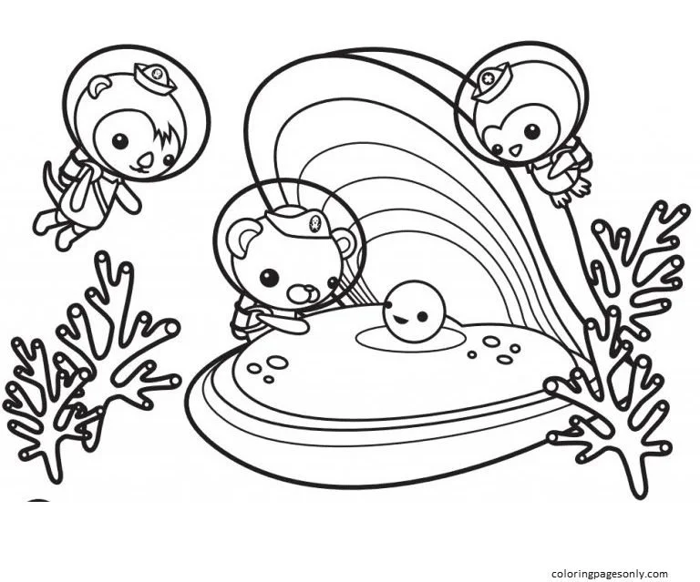 Desenhos de Octonautas Para Colorir 46