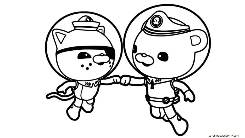 Desenhos de Octonautas Para Colorir 53