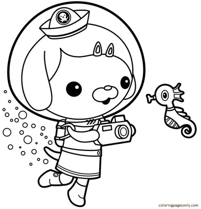 Desenhos de Octonautas Para Colorir 65