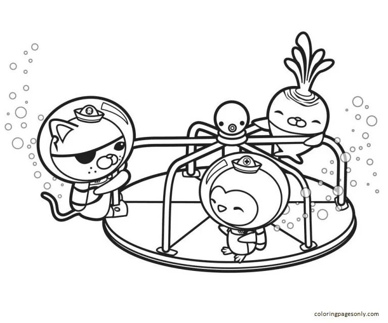Desenhos de Octonautas Para Colorir 67