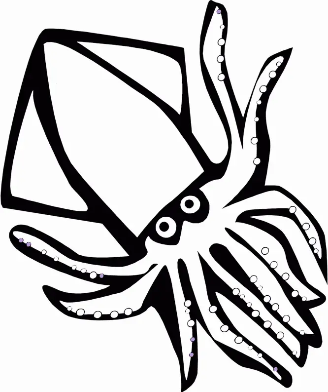 Octopus Coloring Pages 20