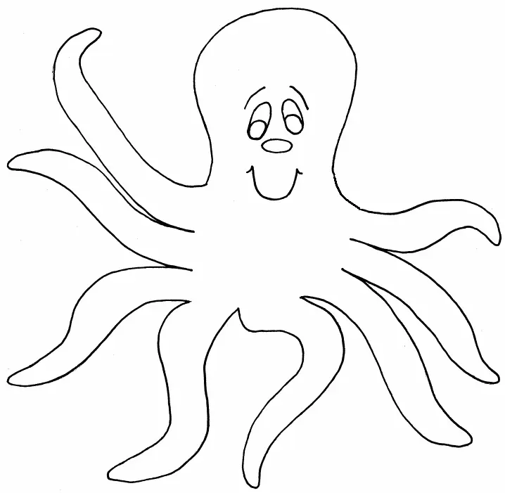 Octopus Coloring Pages 30