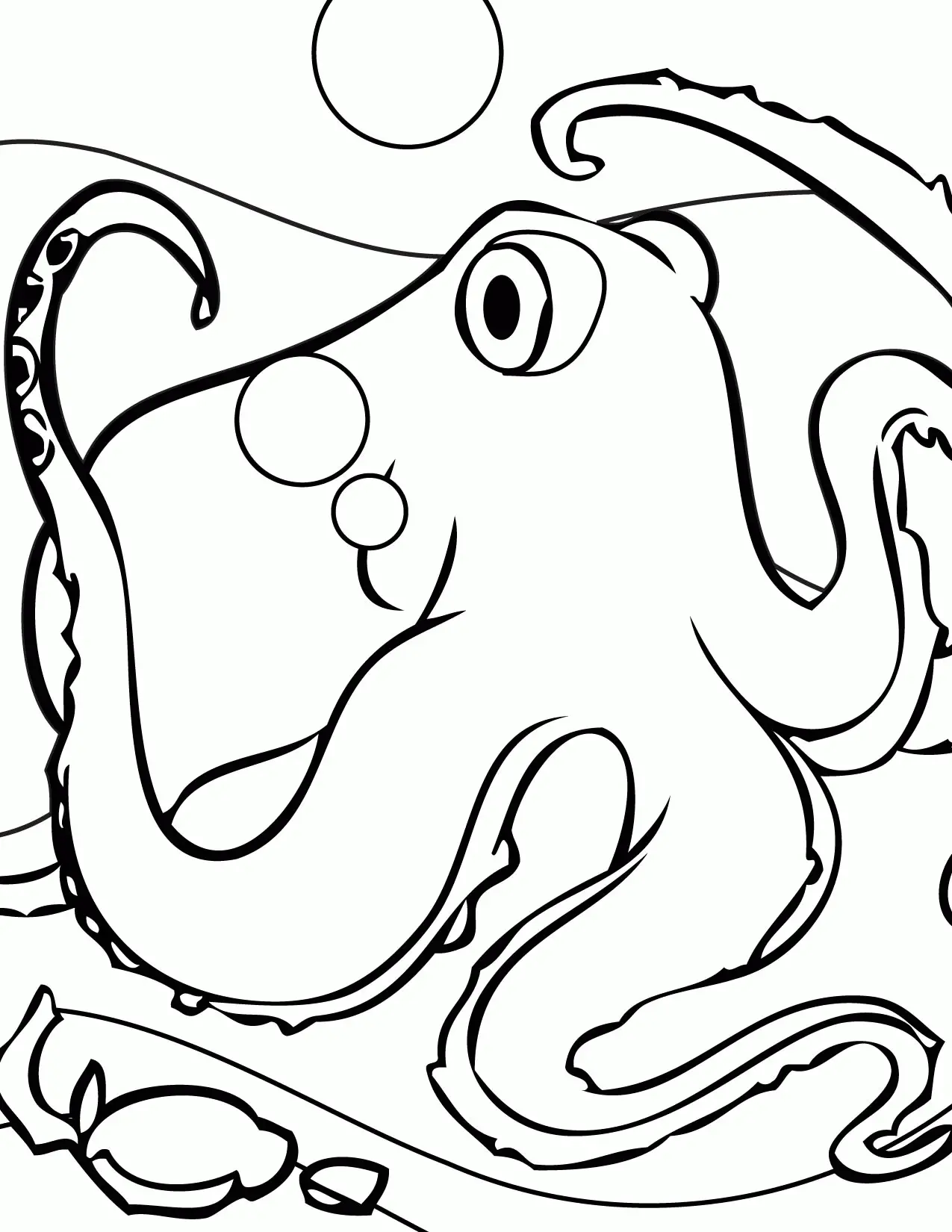 Octopus Coloring Pages 36