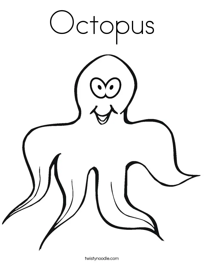 Octopus Coloring Pages 39