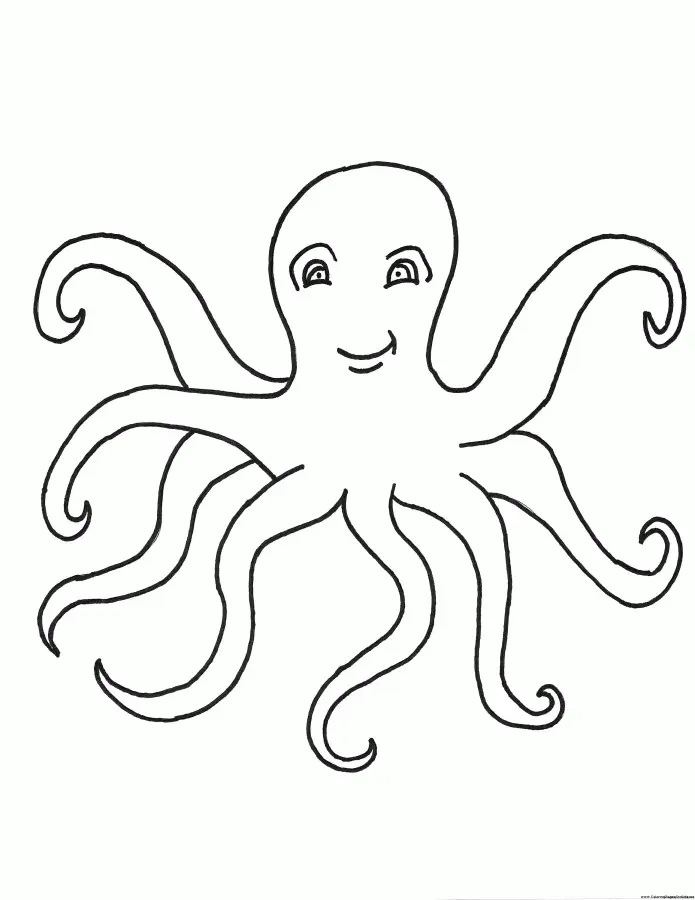 Octopus Coloring Pages 40