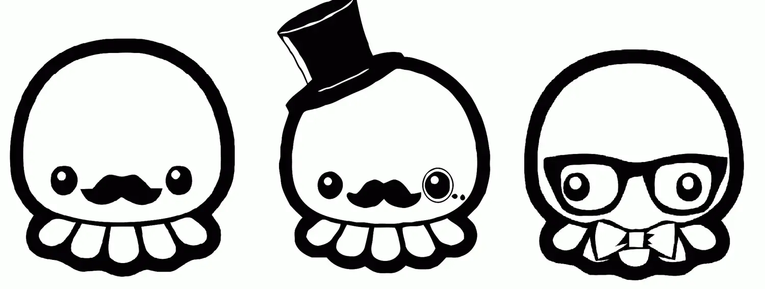 Octopus Coloring Pages 50
