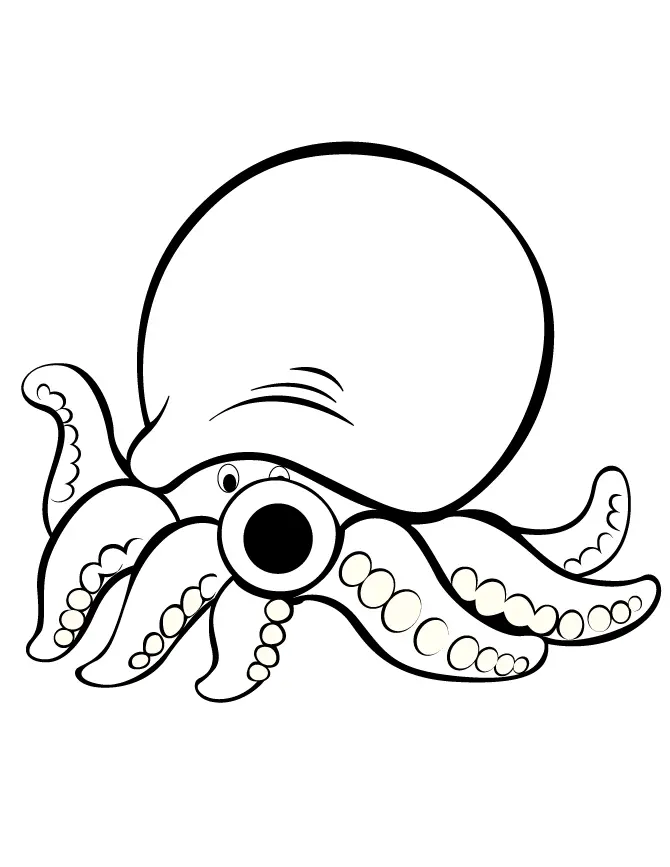 Octopus Coloring Pages 62