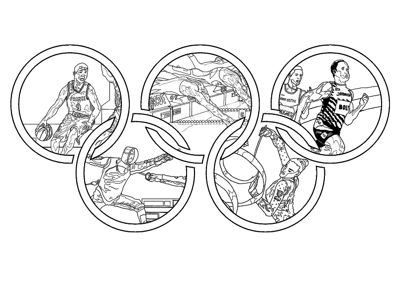 Olympic Coloring Pages 11