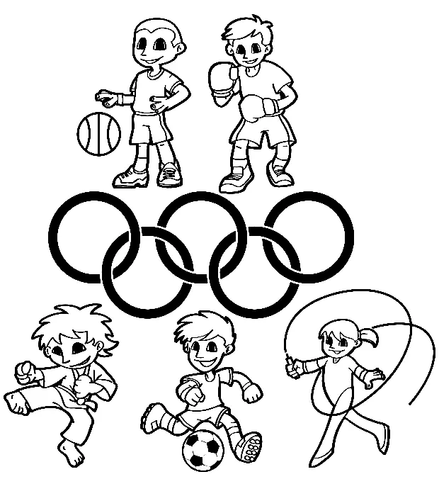 Olympic Coloring Pages 15