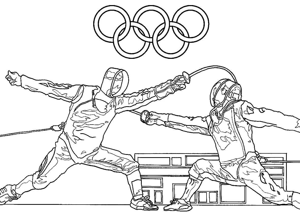Olympic Coloring Pages 25