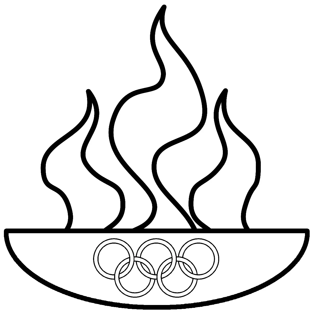 Olympic Coloring Pages 5