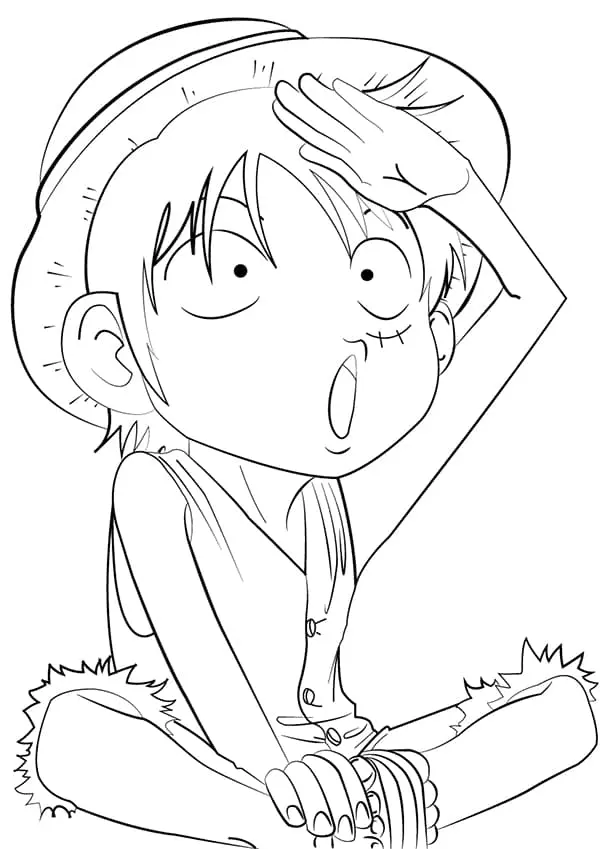 Desenhos de Personagens One Piece Para Colorir 7