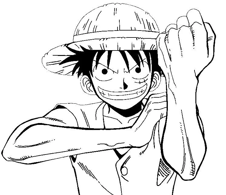 One Piece Para Colorear 4