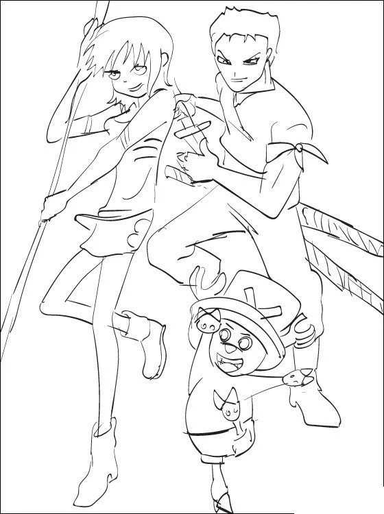 One Piece Para Colorear 9
