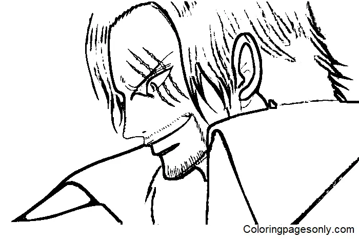 One Piece Film Red Para Colorear 7