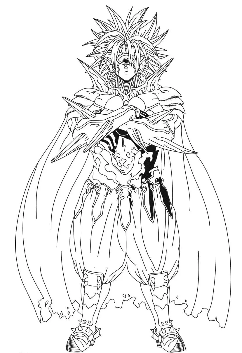 One Punch Man Ausmalbilder 16